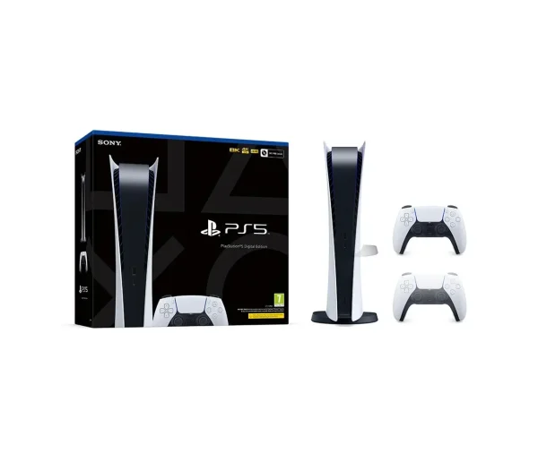 Sony Playstation 5 Digital Sürüm Oyun Konsolu 2 Kumandalı